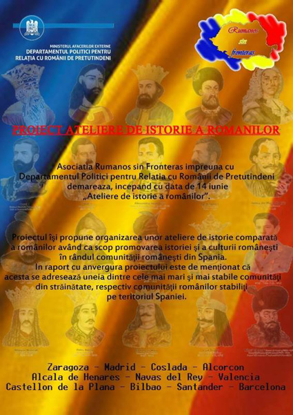 Zaragoza: Ateliere de istorie a românilor