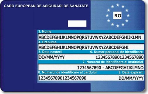 Se modifică perioada de valabilitate a cardului european de sănătate românesc