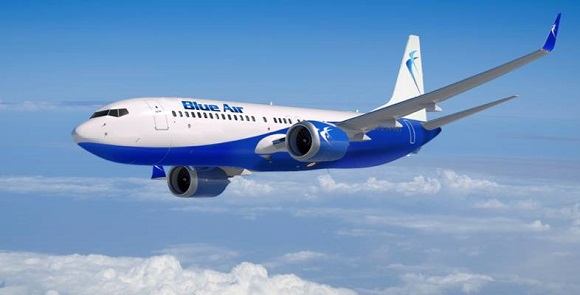 Pasagerii Blue Air au mai mult timp la dispoziție pentru a-și face check-in on-line