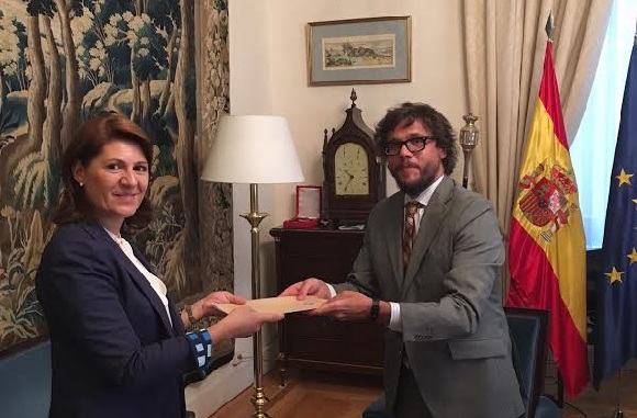Ambasadorul României în Spania și-a prezentat copiile scrisorilor de acreditare la MAEC