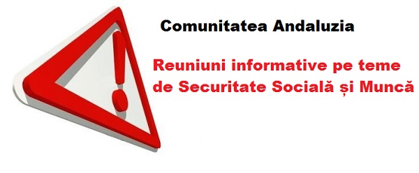 Comunitatea autonomă Andaluzia, reuniuni informative pe teme de Securitate Socială și Muncă