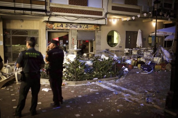 VIDEO. Explozie puternică într-un restaurant din Malaga. MAE: „Nu sunt cetățeni români printre victime”