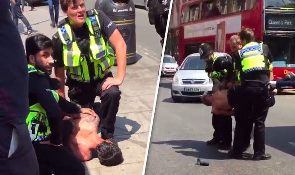 VIDEO. Un român a creat panică la Londra după ce a atacat un ofițer de poliție