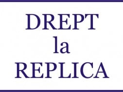 DREPT LA REPLICA