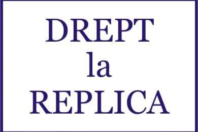 DREPT LA REPLICA