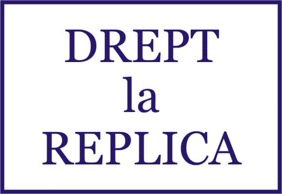 DREPT LA REPLICĂ